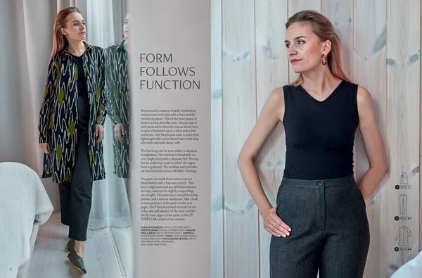 Okładka OTTOBRE design Woman 5/2020 – anglojęzyczny magazyn z wykrojami odzieży damskiej – dostępny online w sklepie Tkaniny Charlotte