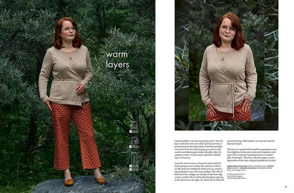 Zdjęcie czasopisma z wykrojami damskimi OTTOBRE design Woman 5/2022 w języku angielskim – dostępne online w Charlotte Tkaniny