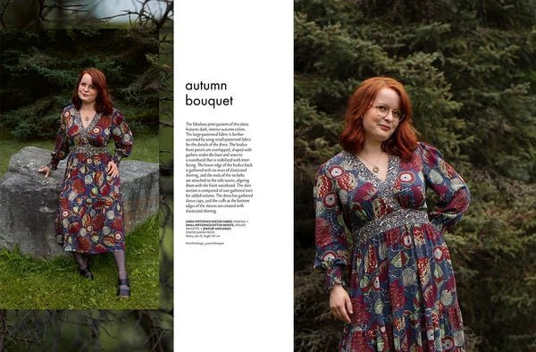 Zdjęcie czasopisma z wykrojami damskimi OTTOBRE design Woman 5/2022 w języku angielskim – dostępne online w Charlotte Tkaniny