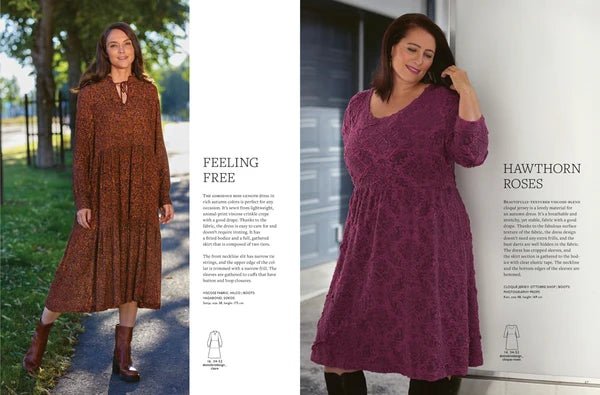 Okładka OTTOBRE design Woman 5/2023 – anglojęzyczny magazyn z wykrojami odzieży damskiej – dostępny online w sklepie Šarlotes audumi