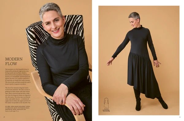 Magazyn z wykrojami damskimi OTTOBRE design Woman 6/2023 w języku angielskim – dostępny online w sklepie Charlotte Fabrics