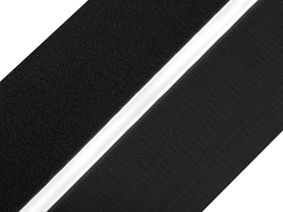 Attēls ar Pašlīmējoša līplente Velcro lenta 8 cm – pieejams internetā Šarlotes audumi
