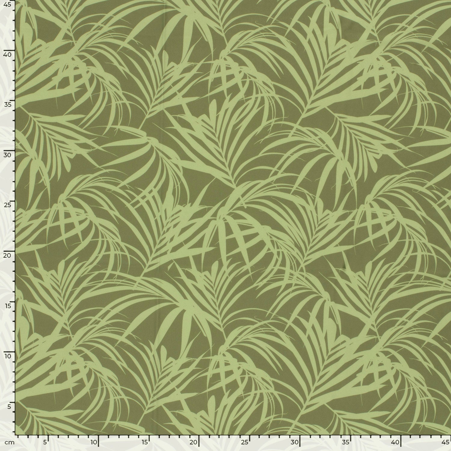 alt
Image of a swimsuit in Lycra fabric with UPF50 protection – olive green leaves 200 g/m² – available at Charlotte's Fabrics