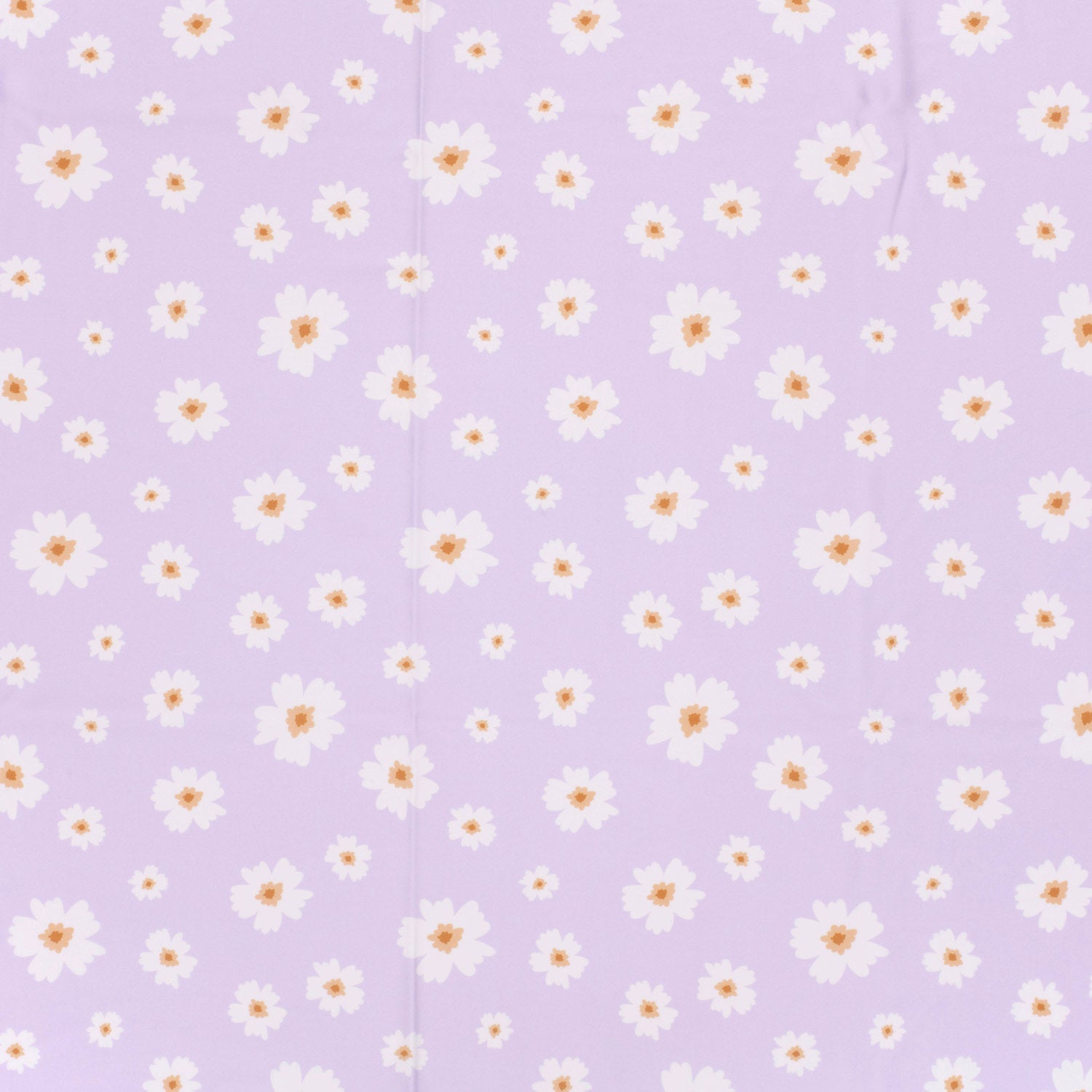 Image of swimwear Lycra fabric with UPF50 protection – flowers on lilac 200 g/m² – available at Charlotte's Fabrics
