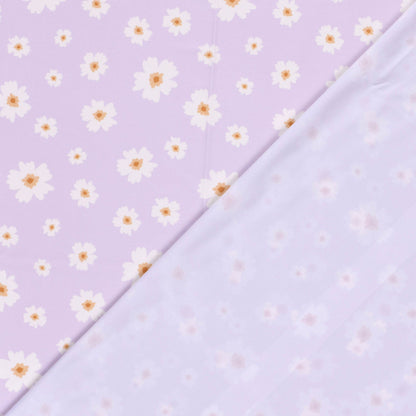 alt
Image of a swimsuit fabric made of Lycra with UPF50 protection – flowers on lilac 200 g/m² – available at Šarlotes audumi