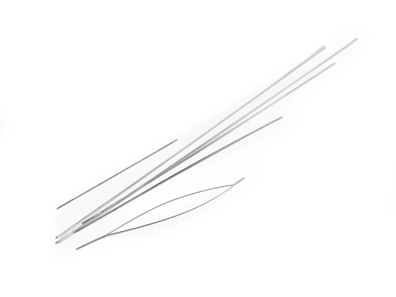 alt
Image with beading needles set with large eye (6 pcs) – available at Charlotte’s Fabrics