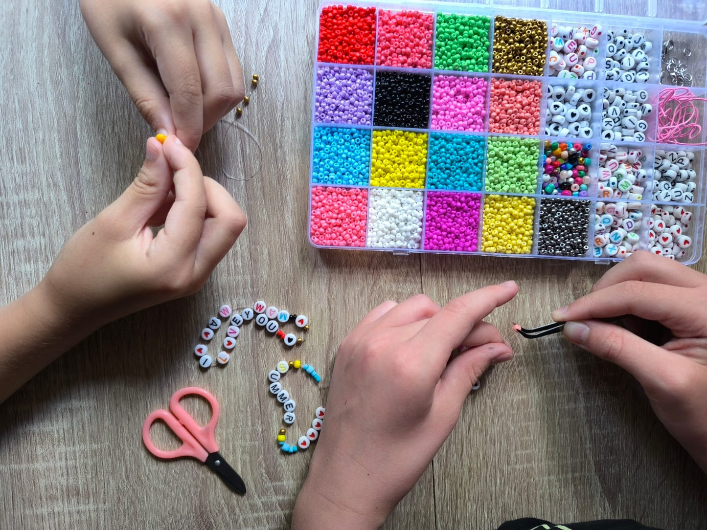 Bead kit with tools