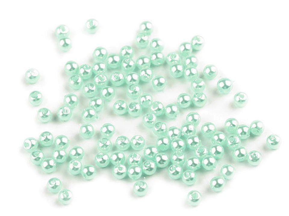 Pērlītes, Ø4 mm, 10 g - dažādu krāsu varianti