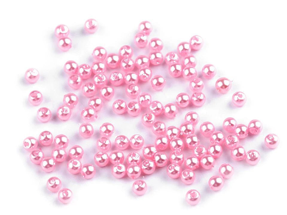 Pērlītes, Ø4 mm, 10 g - dažādu krāsu varianti