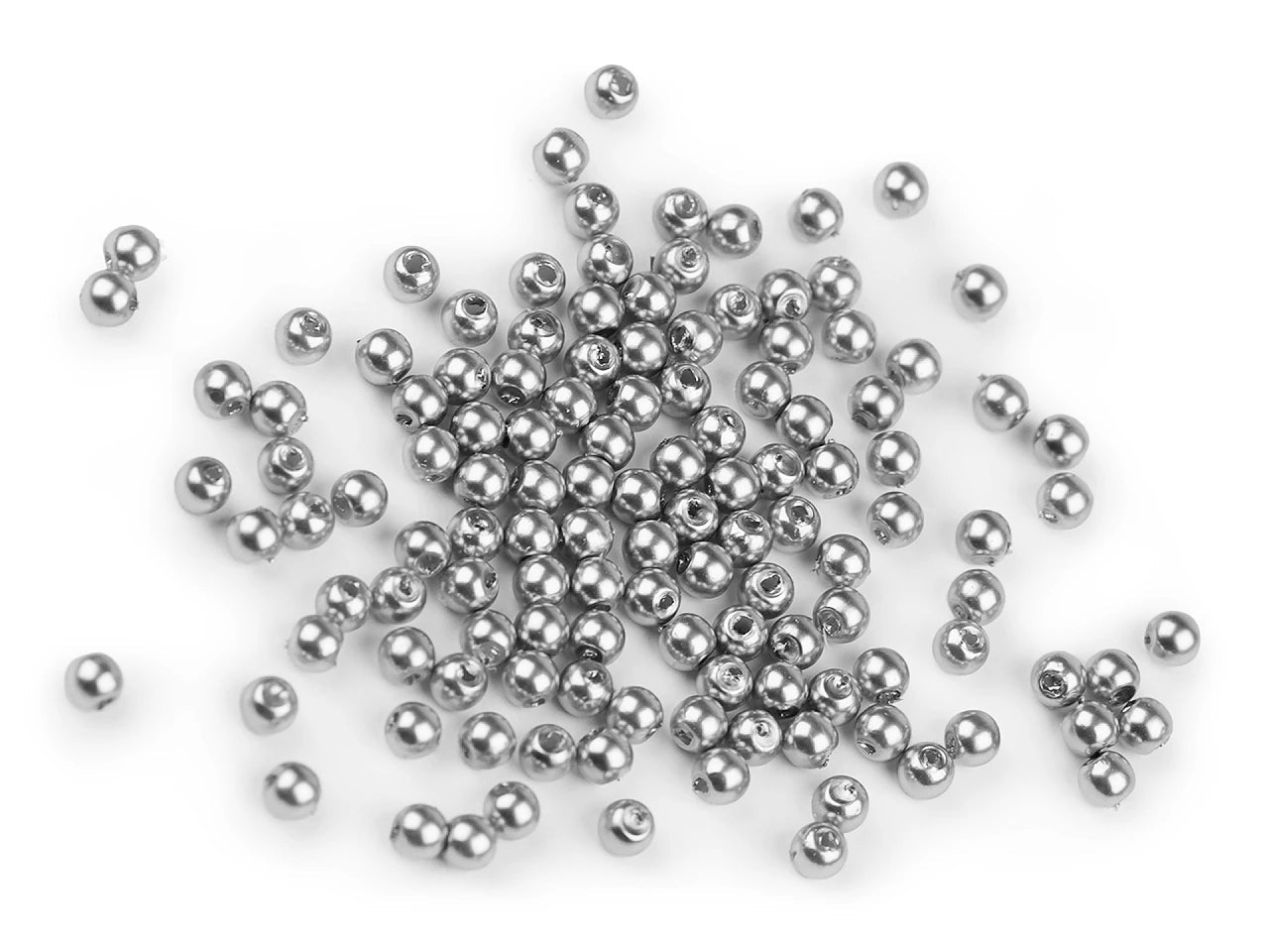 Pērlītes, Ø4 mm, 10 g - dažādu krāsu varianti