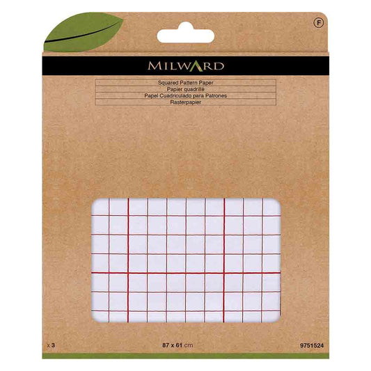 Pattern paper - checked paper Milward