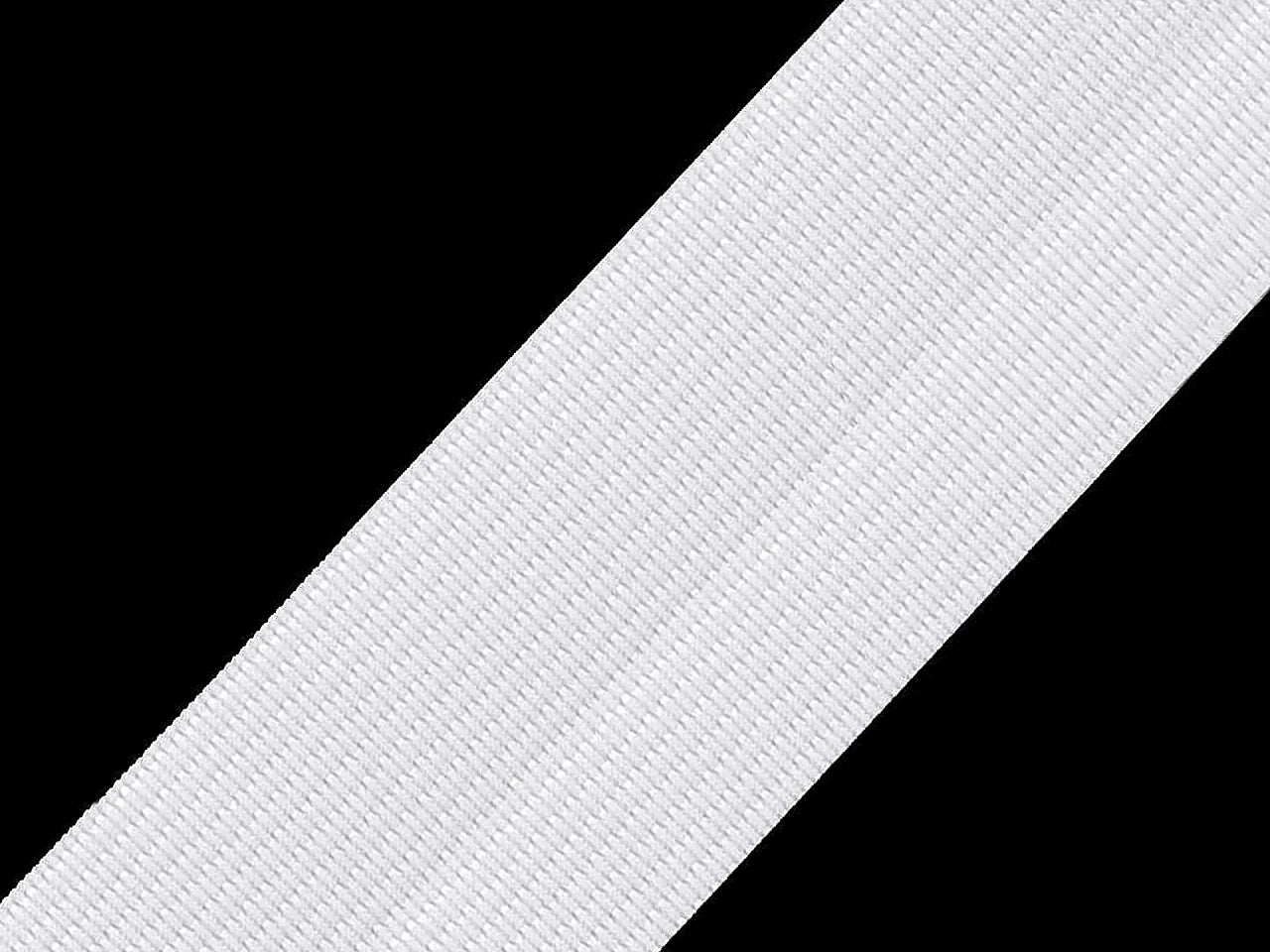 Plakanā gumija - 5 cm balta