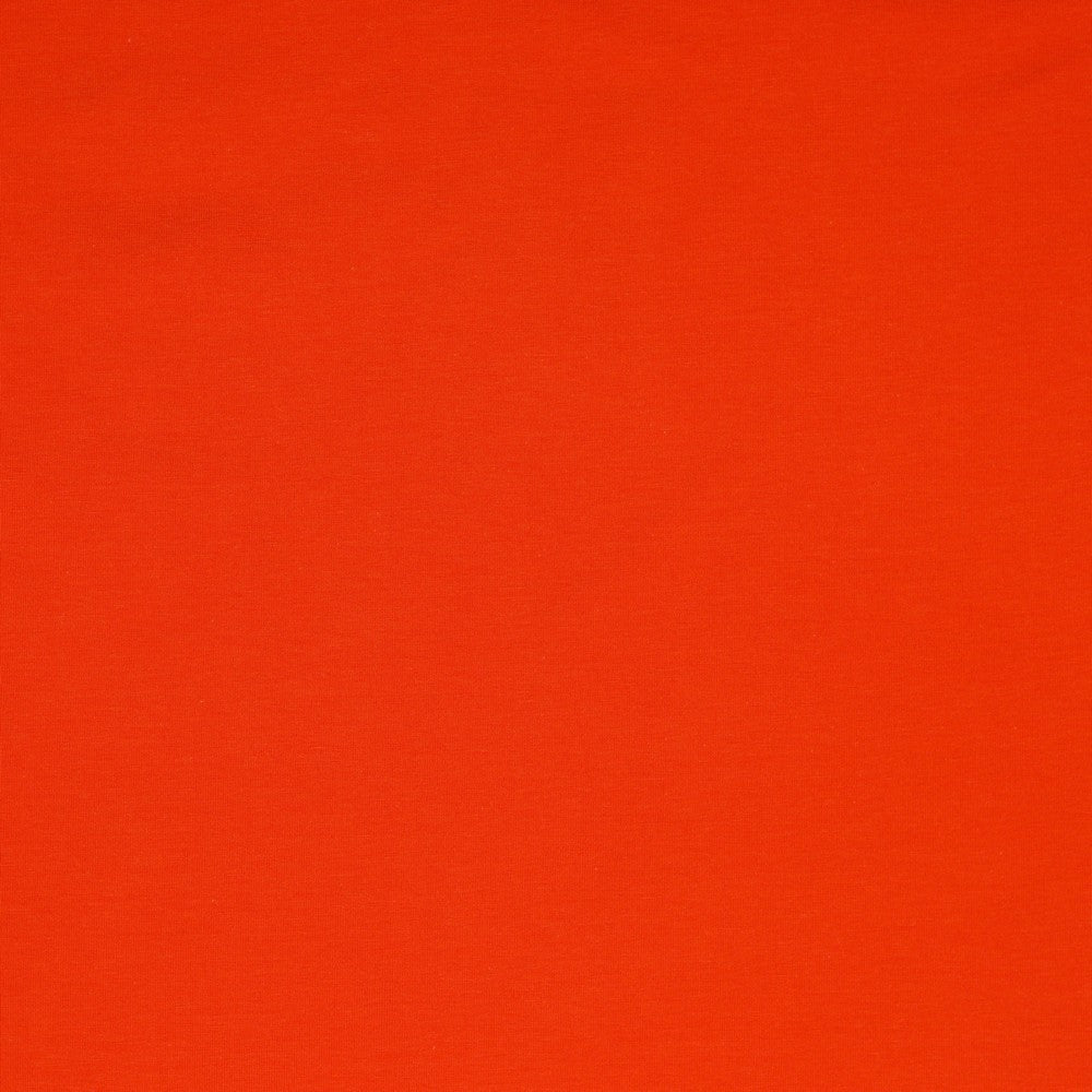 Thin cotton jersey - orange 215 g/m²