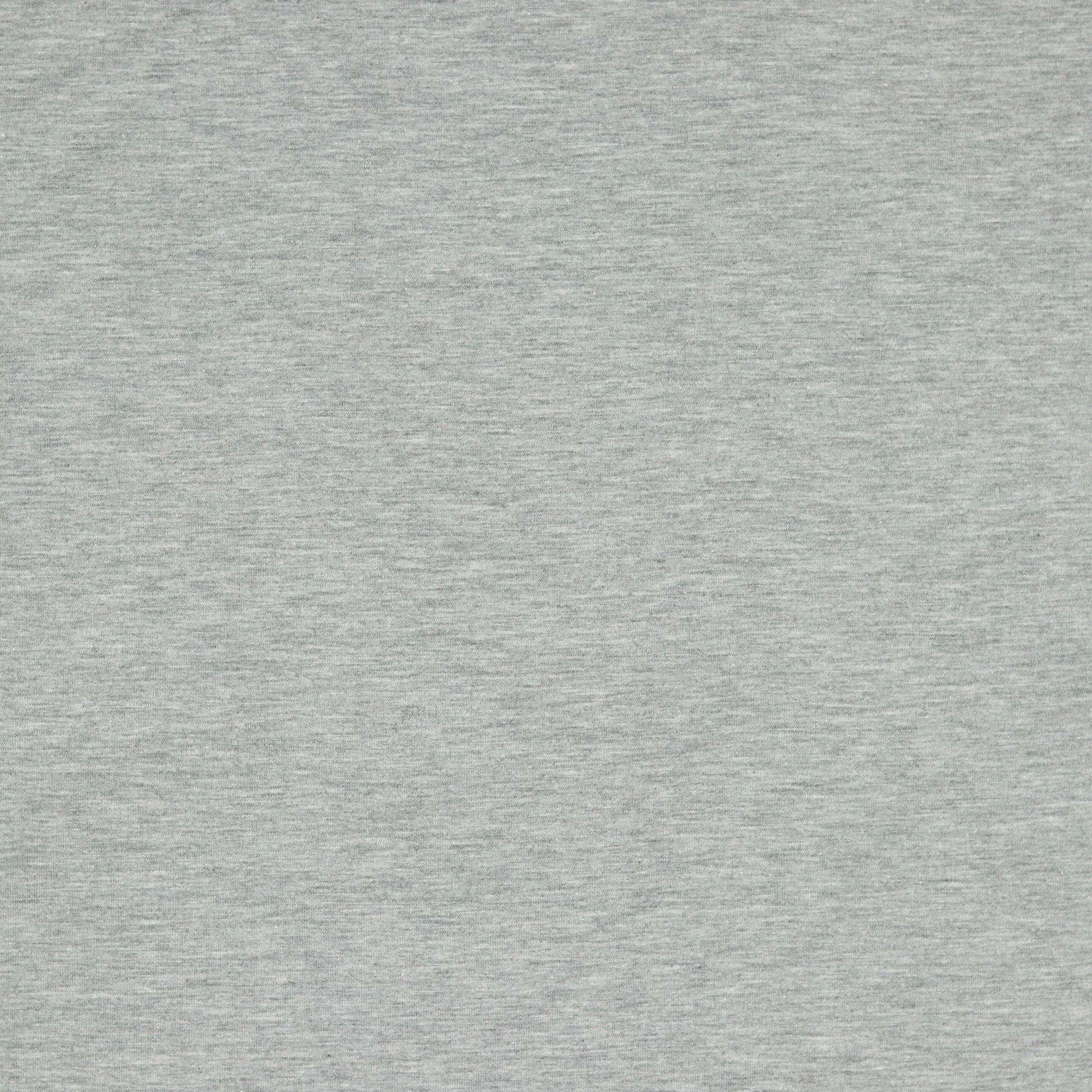 Thin cotton jersey - grey melange 215 g/m²