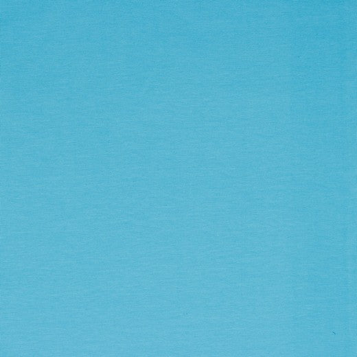 Fine cotton jersey - turquoise blue 215 g/m²