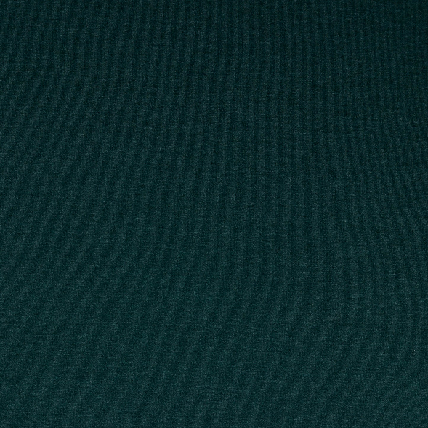 Thin cotton jersey - dark green melange 215 g/m²