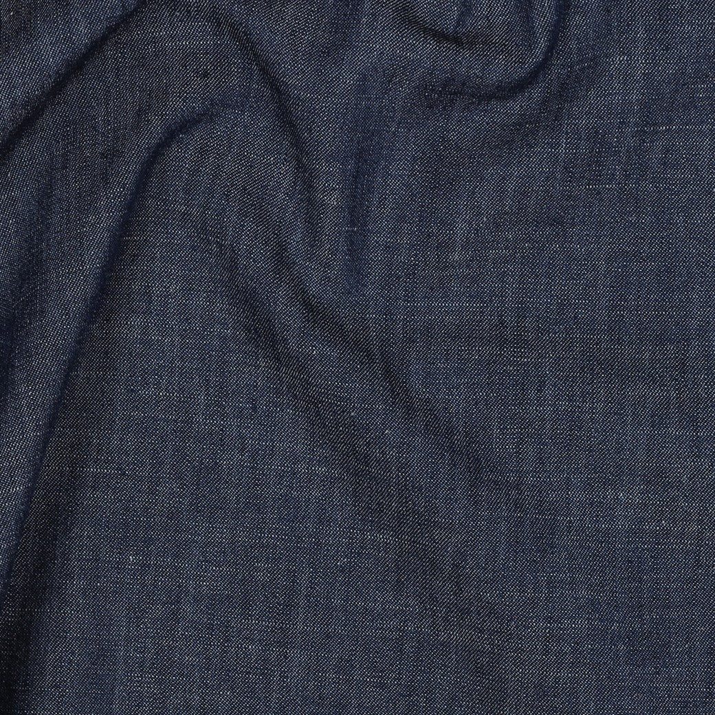 alt
Image of thin denim fabric for dresses, shirts - dark indigo blue 135 g/m² – available at Šarlotes audumi