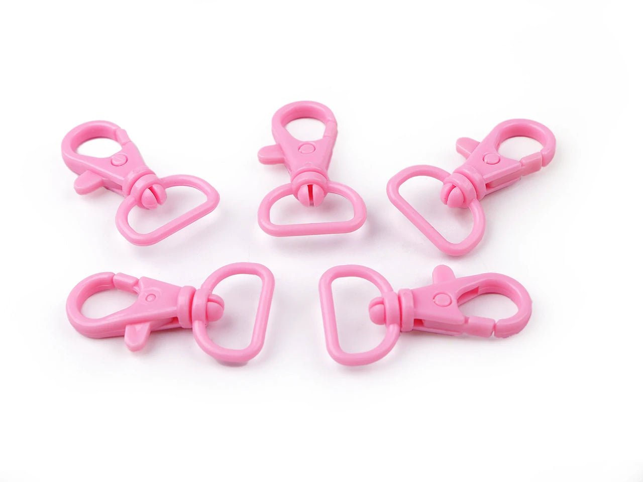 alt
Image with plastic carabiners with swivel mechanism – 17 mm, 5 pcs|various shades – available at Šarlotes audumi