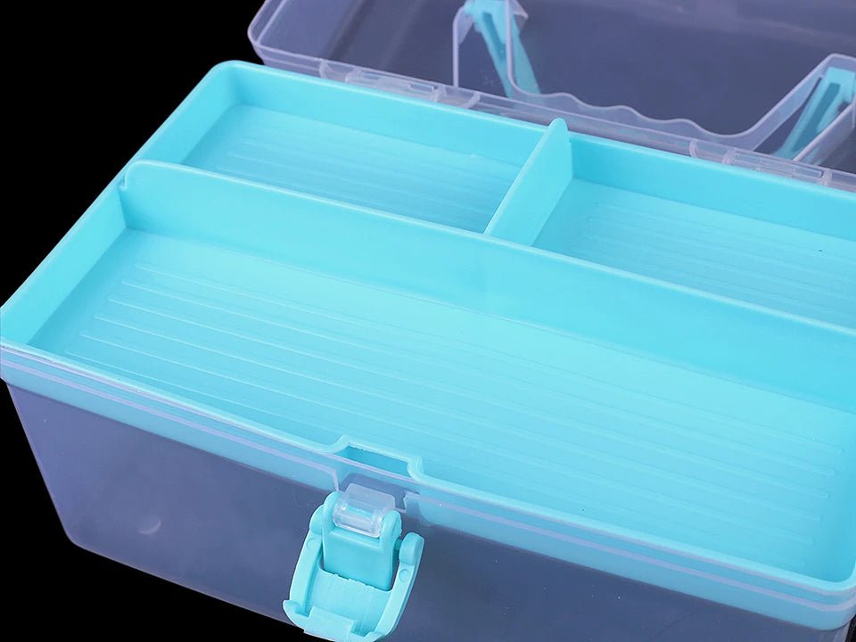 alt
Plastic box with a handle for handicrafts