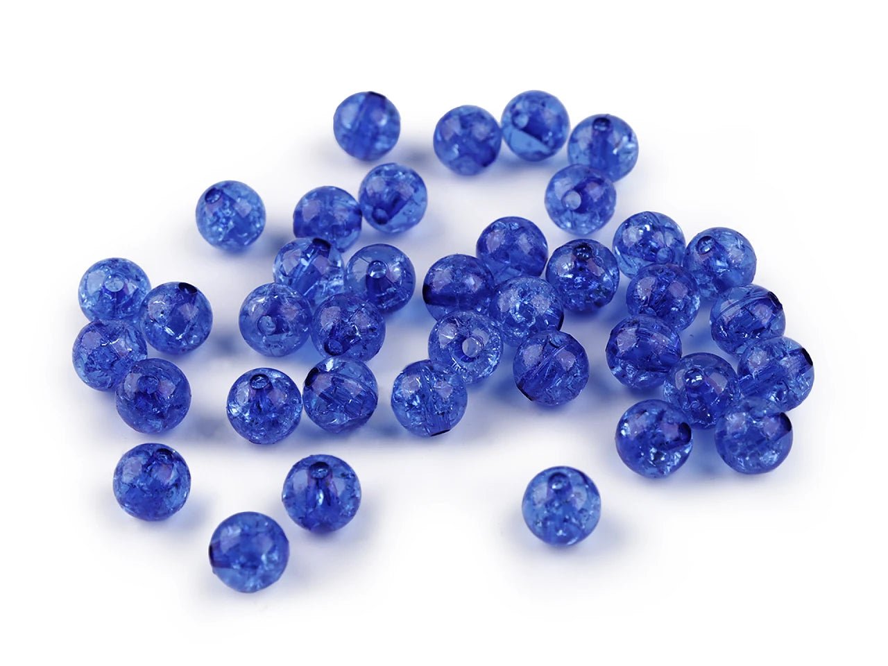 Plastic beads Ø8 mm 30 g| assorted shades