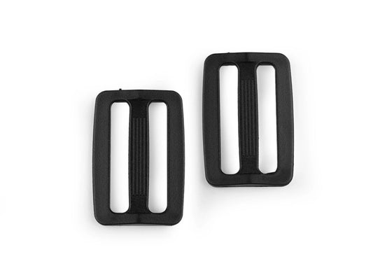 Plastic adjuster 32 mm - black (5 pcs per pack)