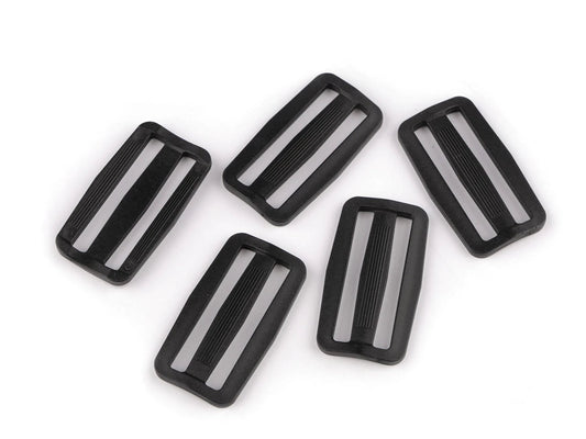 alt
Image of a plastic strap adjuster (tri-glide) 50 mm (5 pcs per pack) – available at Charlotte's Fabrics