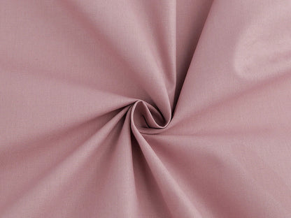 Image of wide 100% cotton fabric – dusty rose, 220 cm – available online at Šarlotes audumi