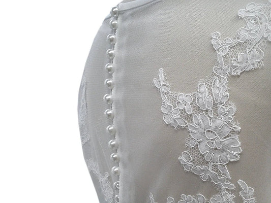 9 mm button pearl | white or warm white