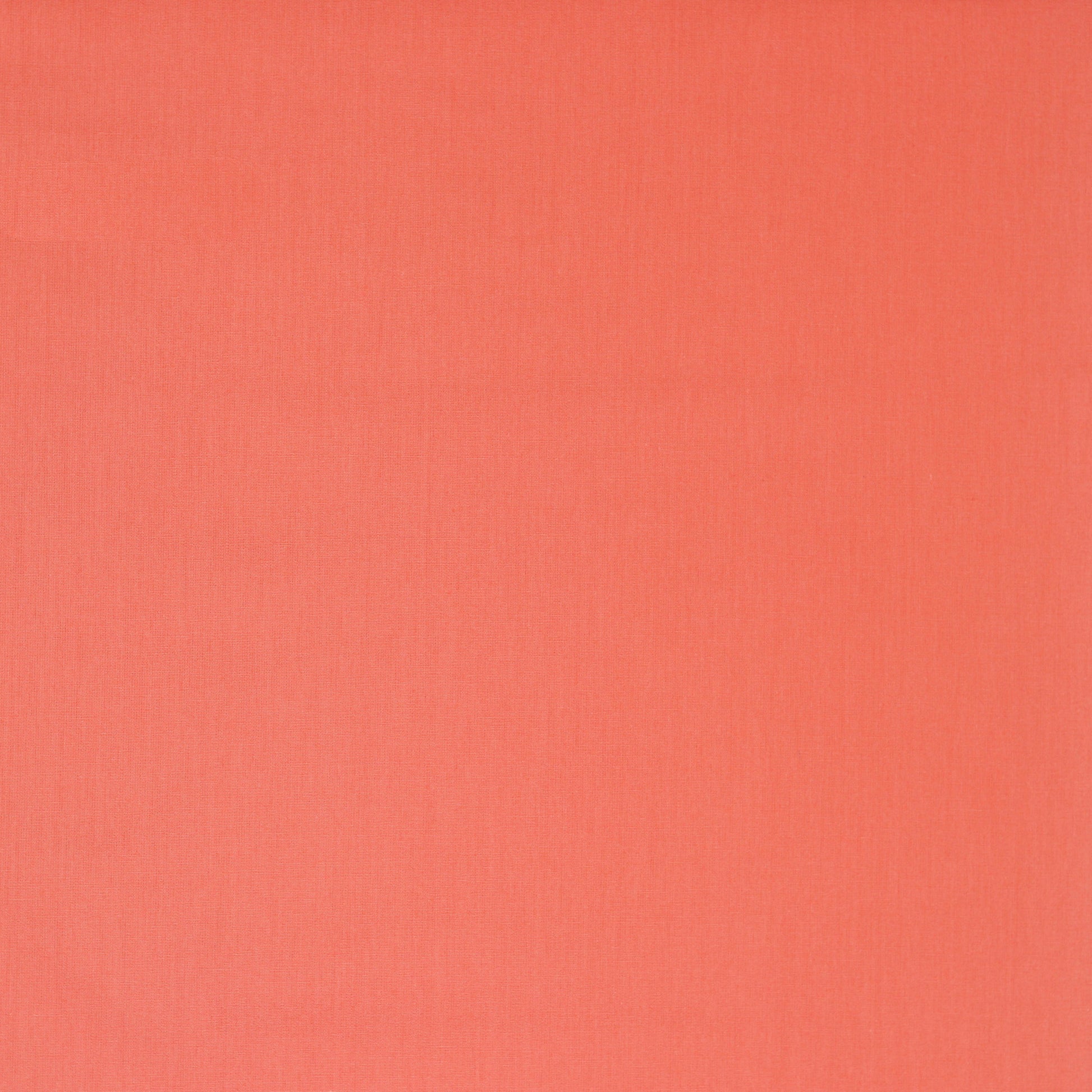 Premium 100% cotton fabric - coral 125 g/m²