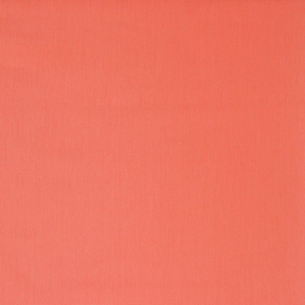 Premium 100% cotton fabric - coral 125 g/m²