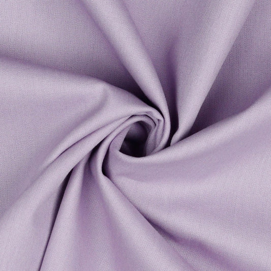 Premium 100% cotton fabric - lilac 125 g/m²