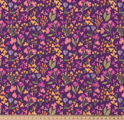 alt
Image with Premium 100% cotton fabric - lilac tiny flowers 115 g/m² – available at Šarlotes audumi