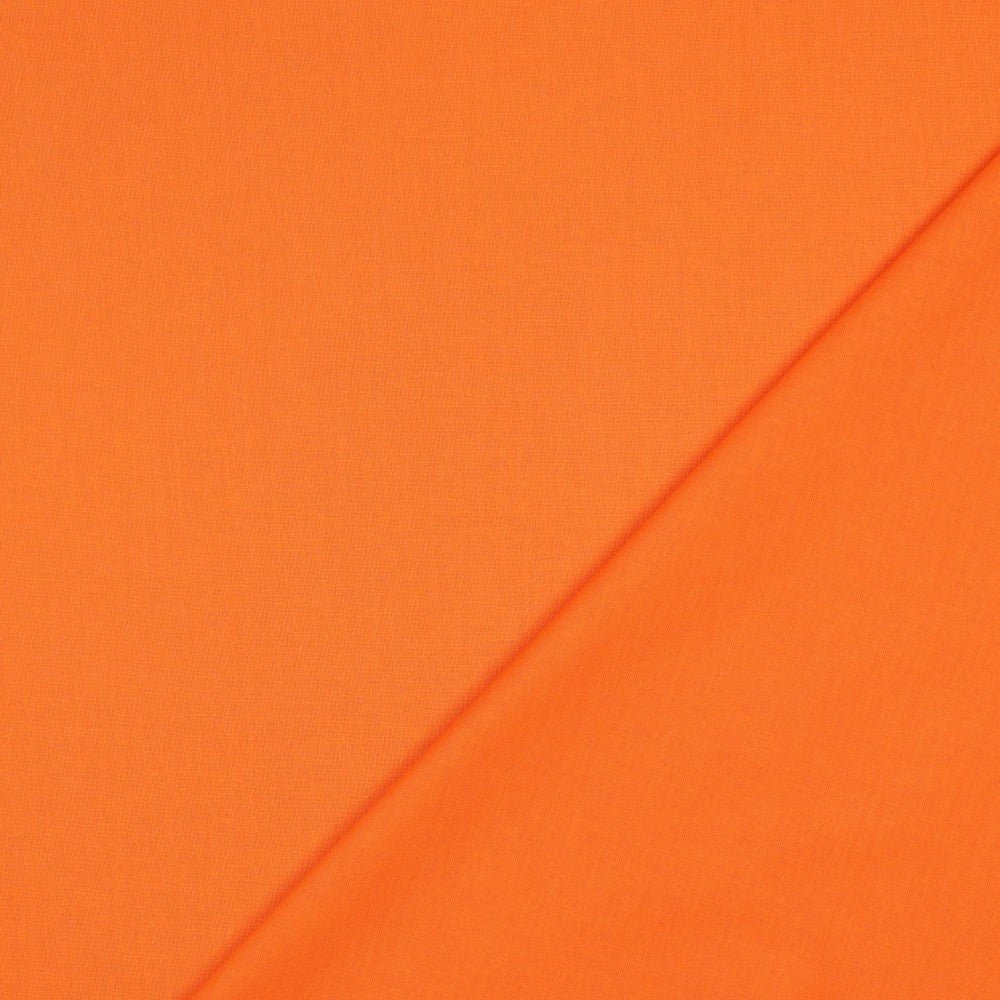 Premium 100% cotton fabric - orange 125 g/m²