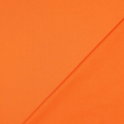 Premium 100% cotton fabric - orange 125 g/m²