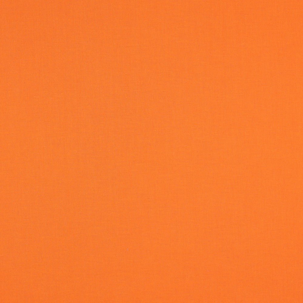 Premium 100% cotton fabric - orange 125 g/m²