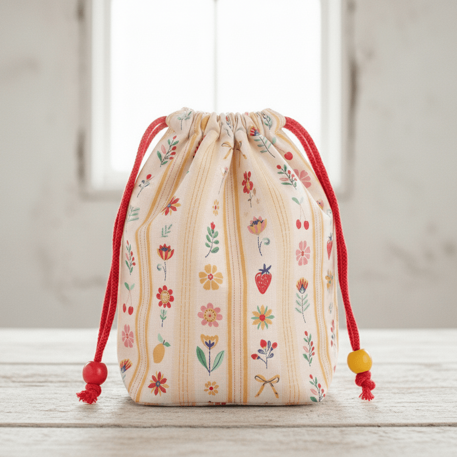 Zdjęcie z premium tkaniny 100% bawełnianej — ornamenty w liniach 115 g/m² – dostępne w Šarlotes audumi