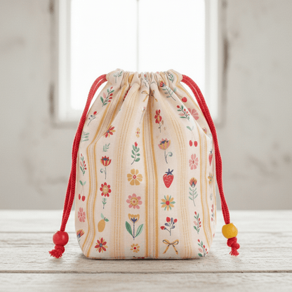 Zdjęcie z premium tkaniny 100% bawełnianej — ornamenty w liniach 115 g/m² – dostępne w Šarlotes audumi