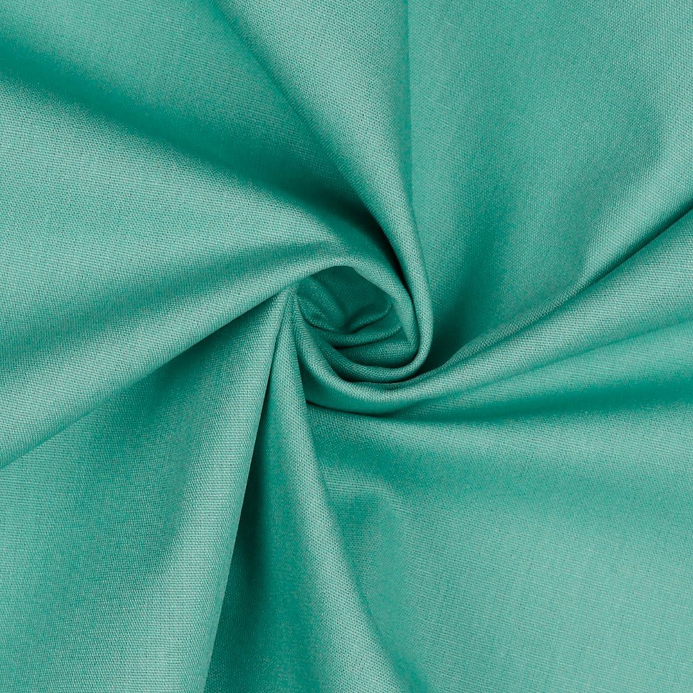 Premium 100% cotton fabric - dark mint 130 g/m²