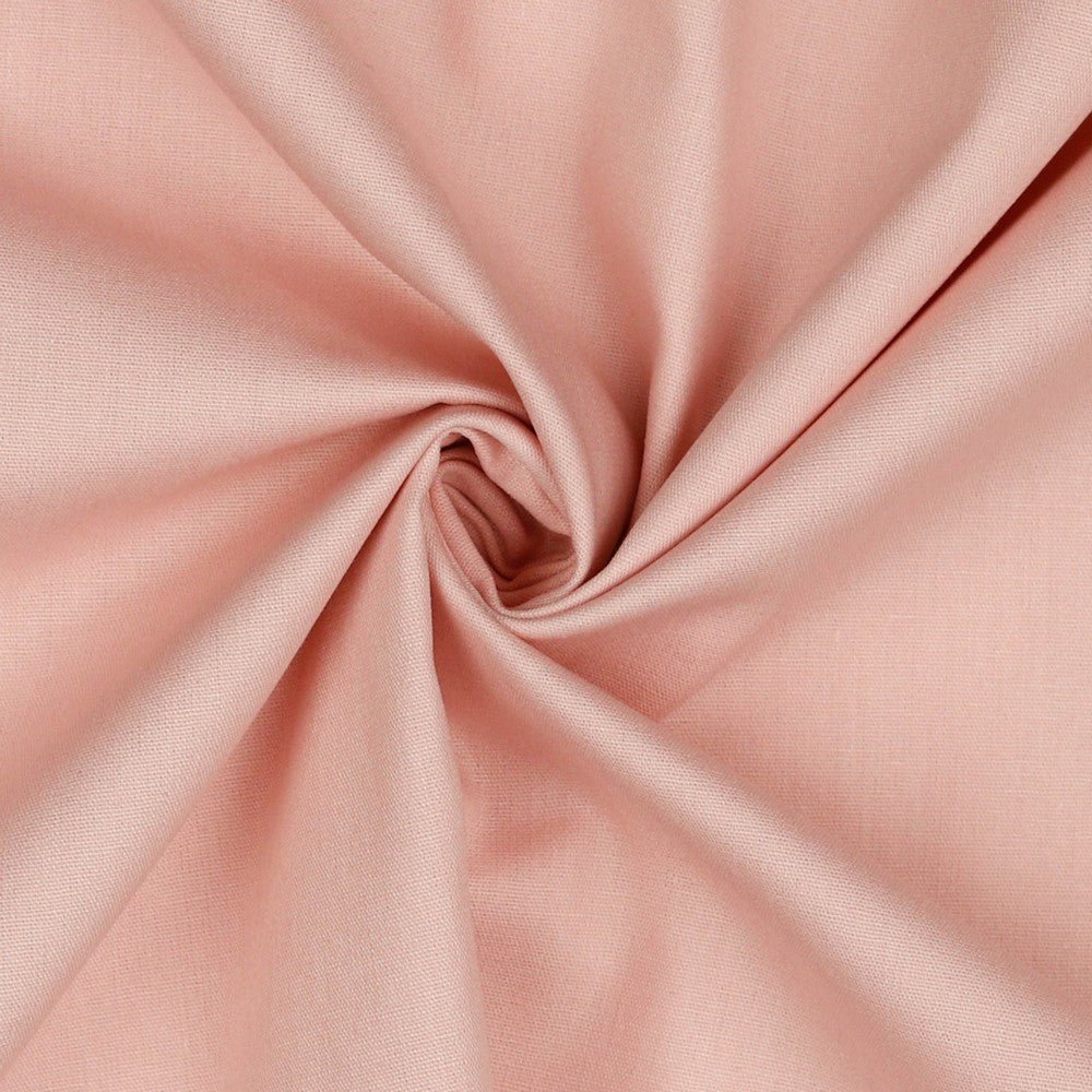 Premium 100% cotton fabric-dusty pink 130 g/m²