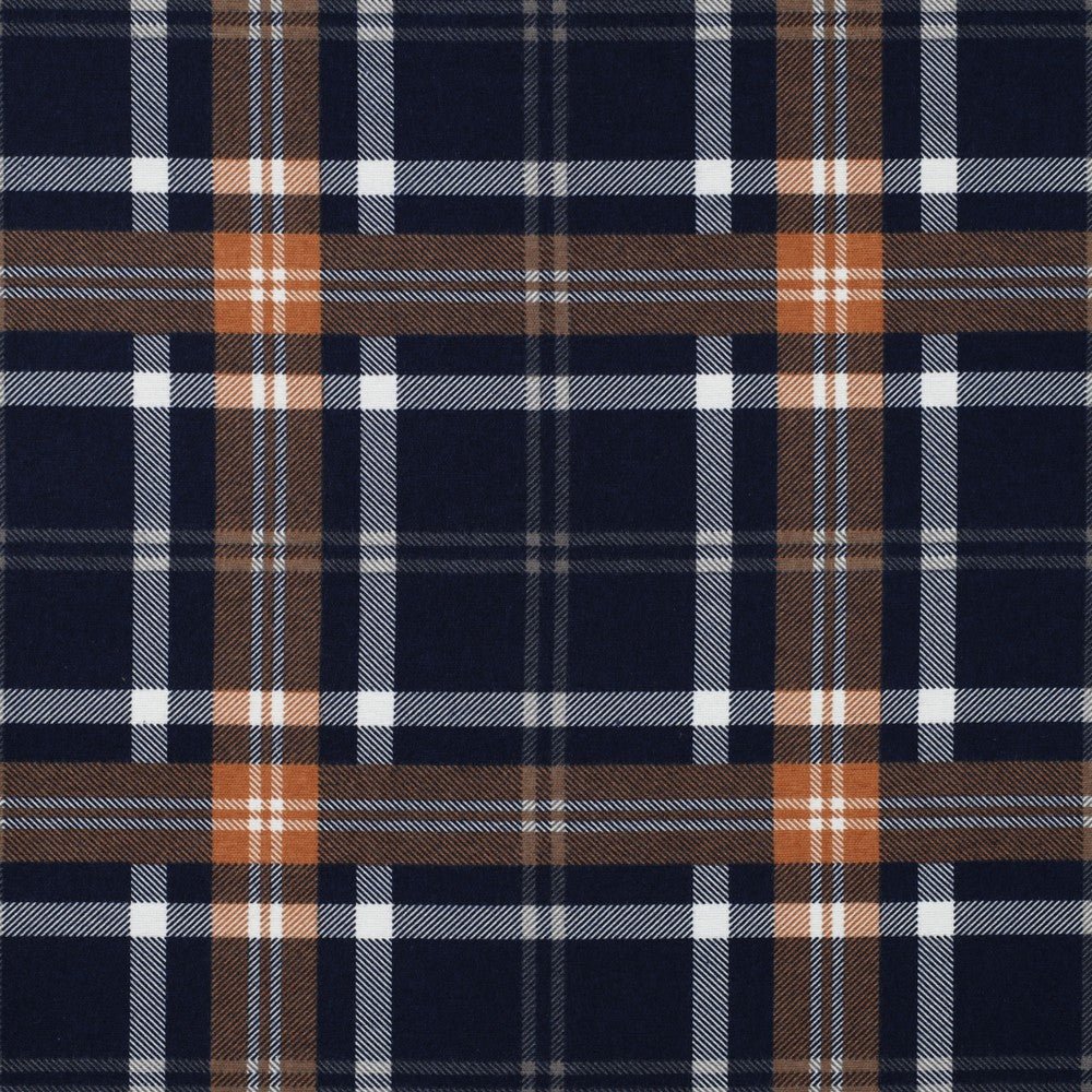 alt
Premium Flannel - blue and brick red checkered 165 g/m²
