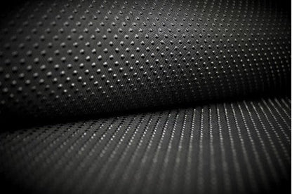 Image of anti-slip fabric with rubber dots - black 100 g/m² – available at Charlotte's Fabrics