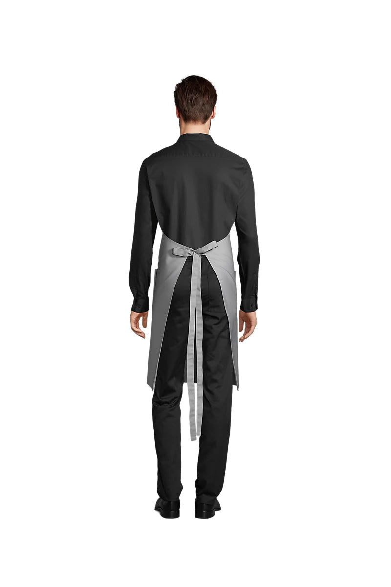 Image of an apron with your print - gray – available at Charlotte's Fabrics