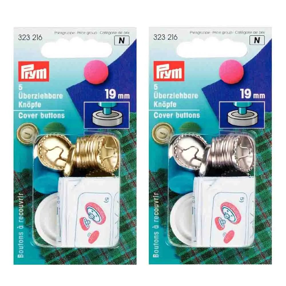 alt
Image with Prym covered buttons with template | 19 mm | 5 pcs. | silver/gold – available at Charlotte's Fabrics