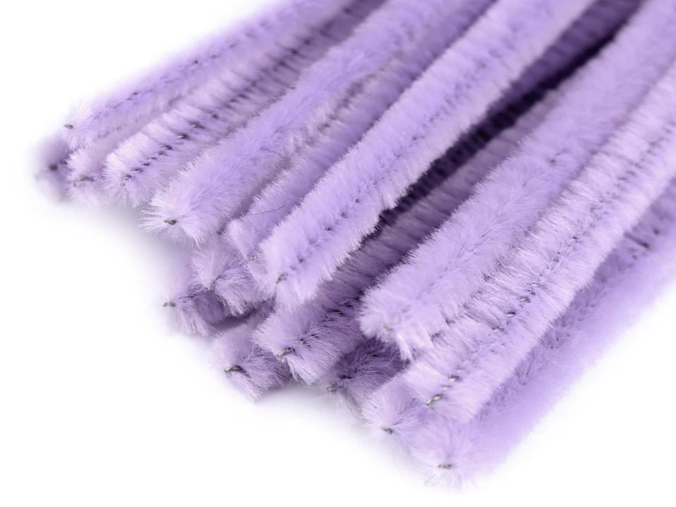 Fluffy wire | Ø6 mm (30 cm) |20 pcs.|different shades