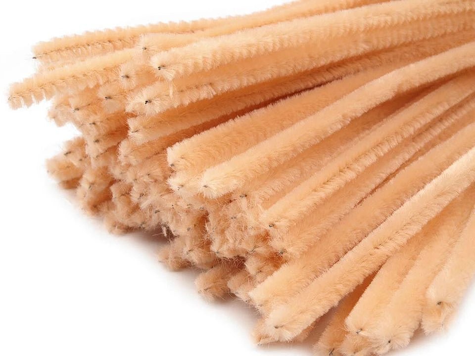 Fluffy wire | Ø6 mm (30 cm) |20 pcs.|various shades