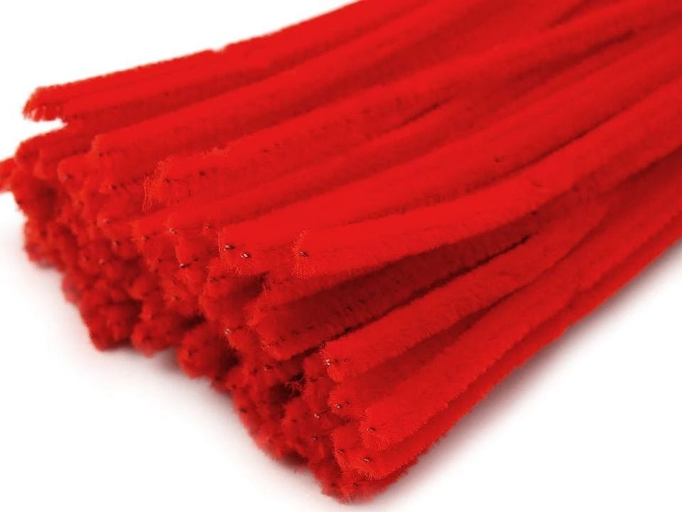 Fluffy wire | Ø6 mm (30 cm) |20 pcs.|assorted shades