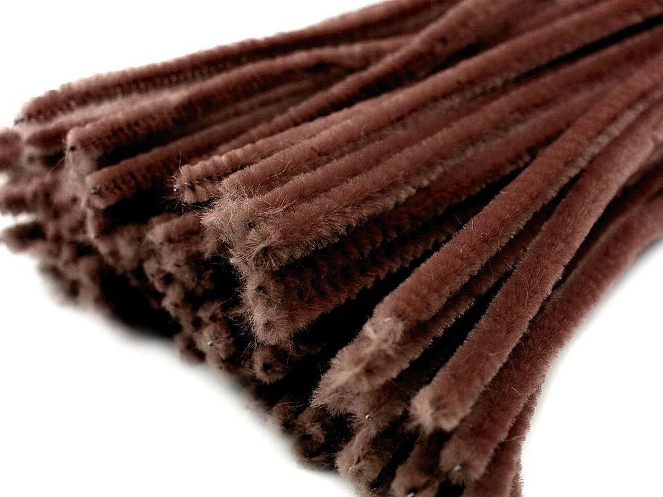 Fluffy wire | Ø6 mm (30 cm) |20 pcs.|various shades