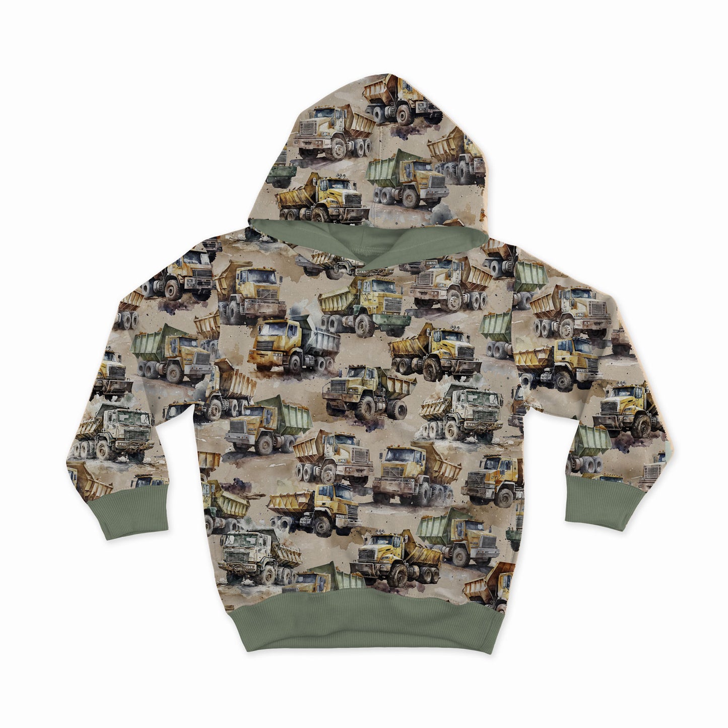 Cotton loopback knit - heavy-duty dump trucks in quarries 250 g/m²