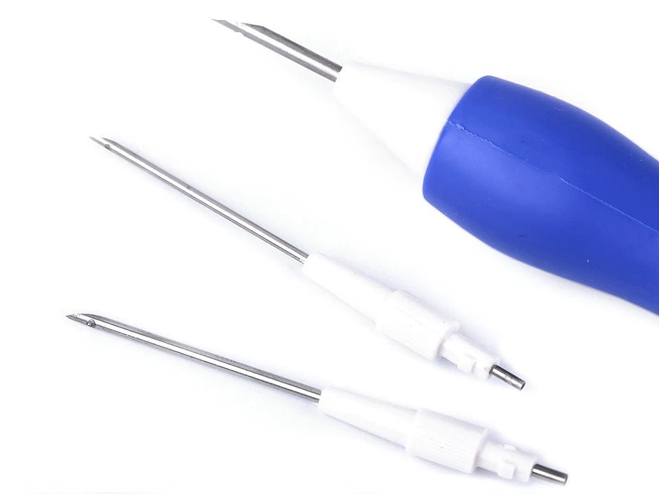 Punch Needle embroidery kit | 3 needles in different sizes | Length 13 cm