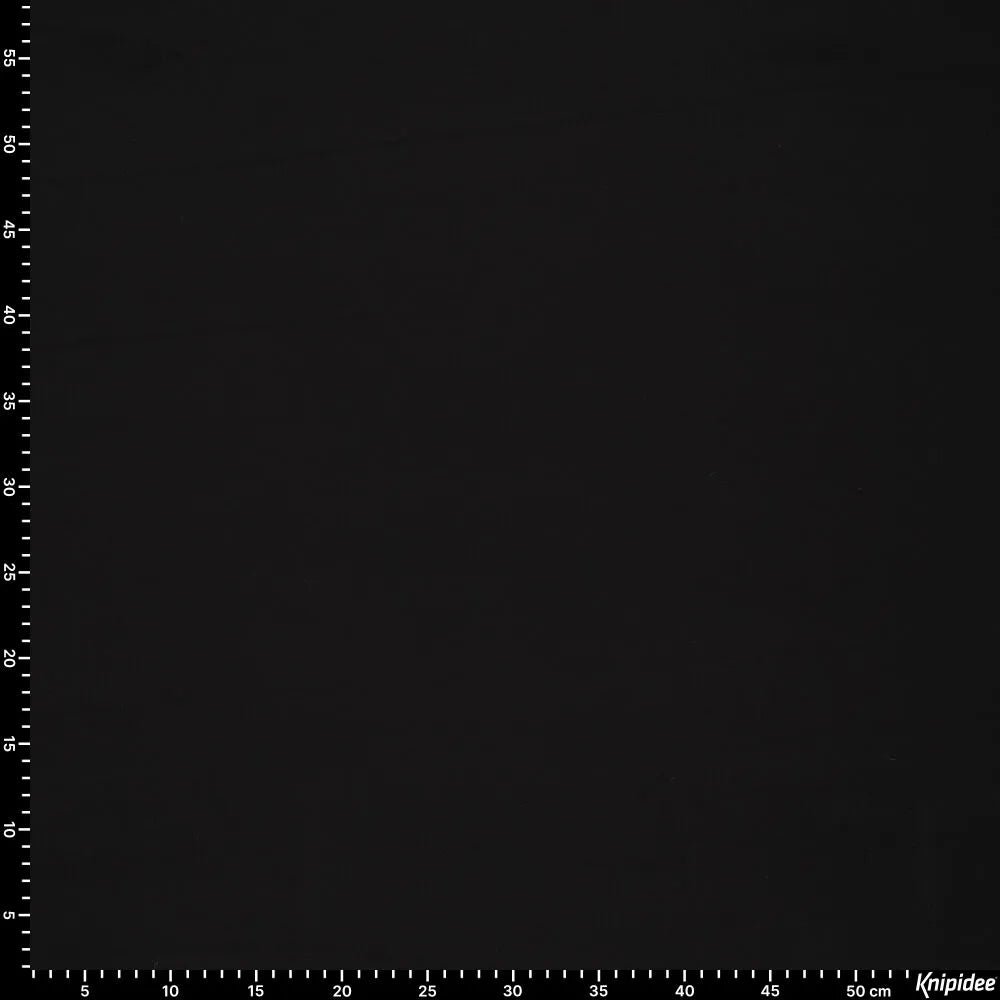 Image of Punta di Roma knit fabric – black 320 g/m² – available at Šarlotes audumi